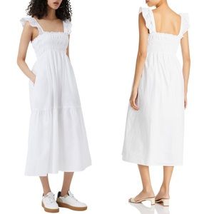 White Nap Dress (Midi) from French Connection